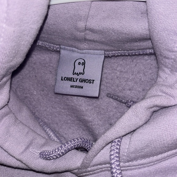 lonely ghost-text me when you get home hoodie - Picture 4 of 5